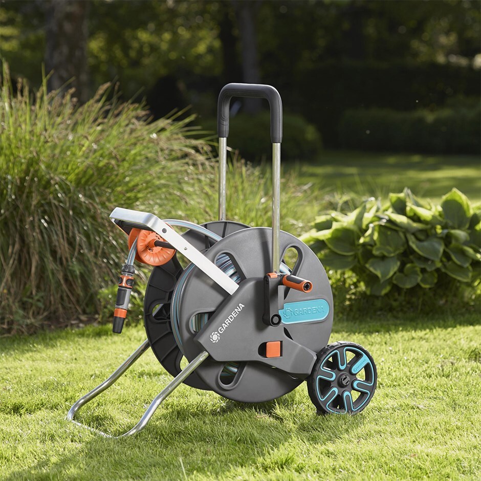 Premium hose reel set - 50m hose
