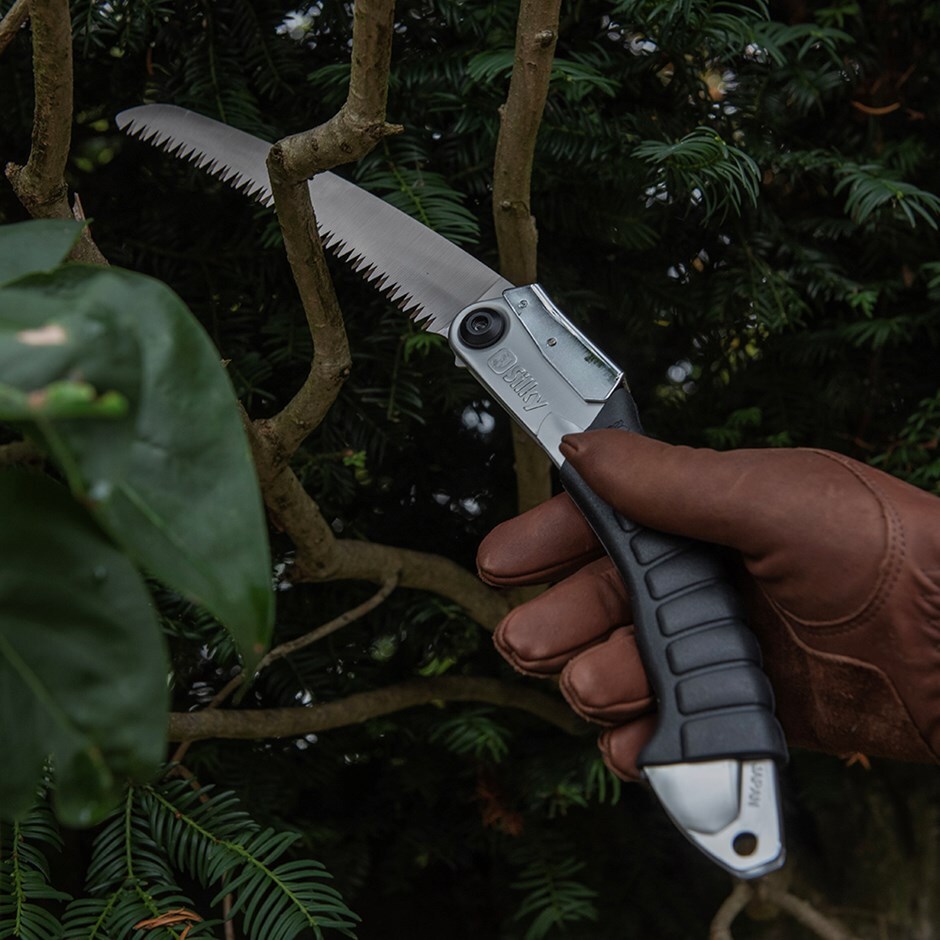Silky lightweight pruning curved folding saw Super Accel - 210mm