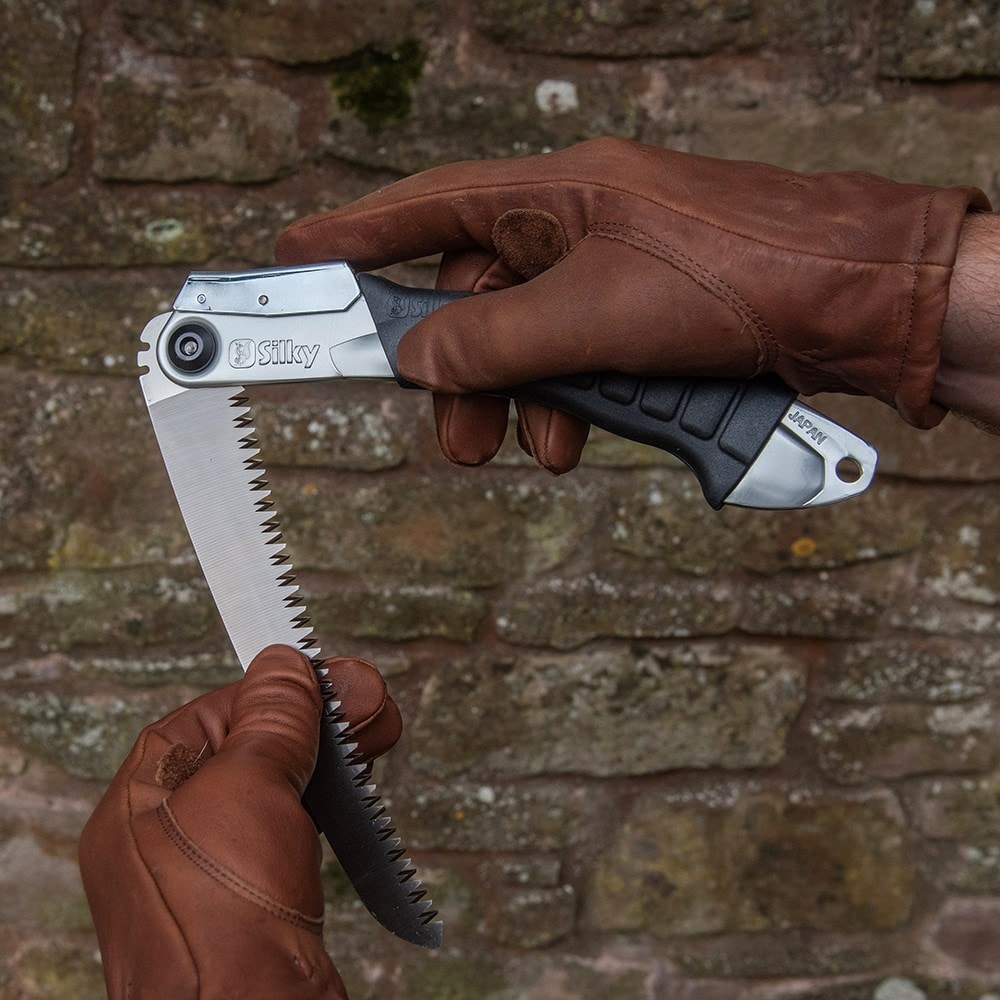 Silky lightweight pruning curved folding saw Super Accel - 210mm