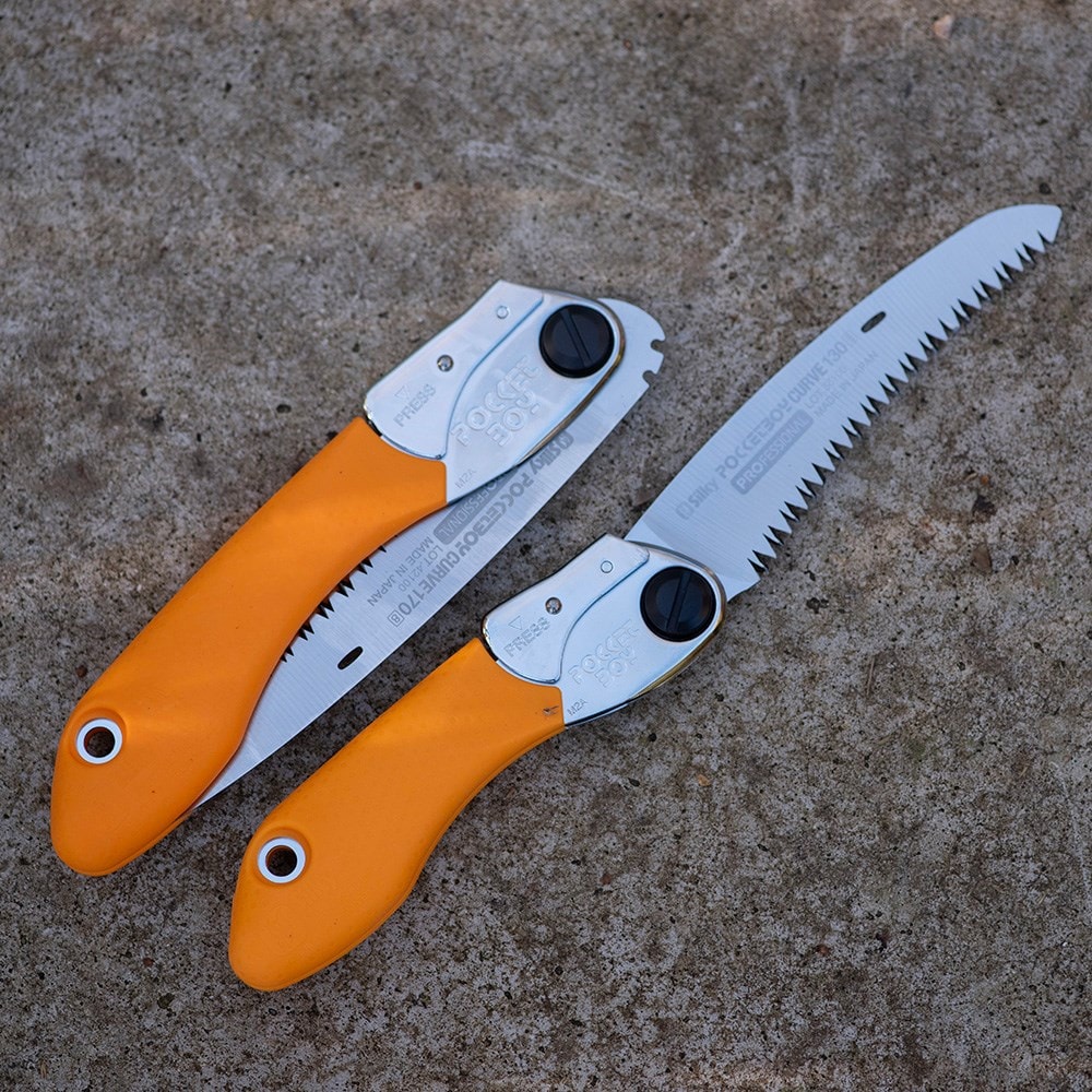 Silky curved folding saw Pocketboy - 2 sizes