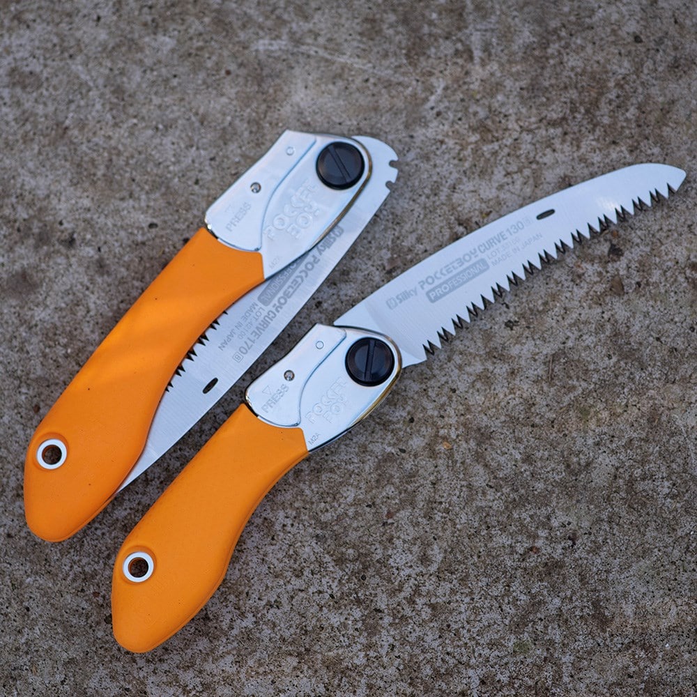 Silky curved folding saw Pocketboy - 2 sizes