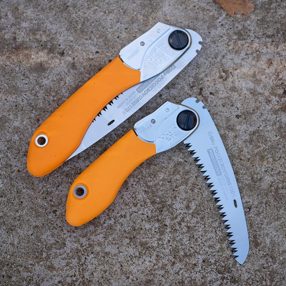 Silky curved folding saw Pocketboy - 2 sizes