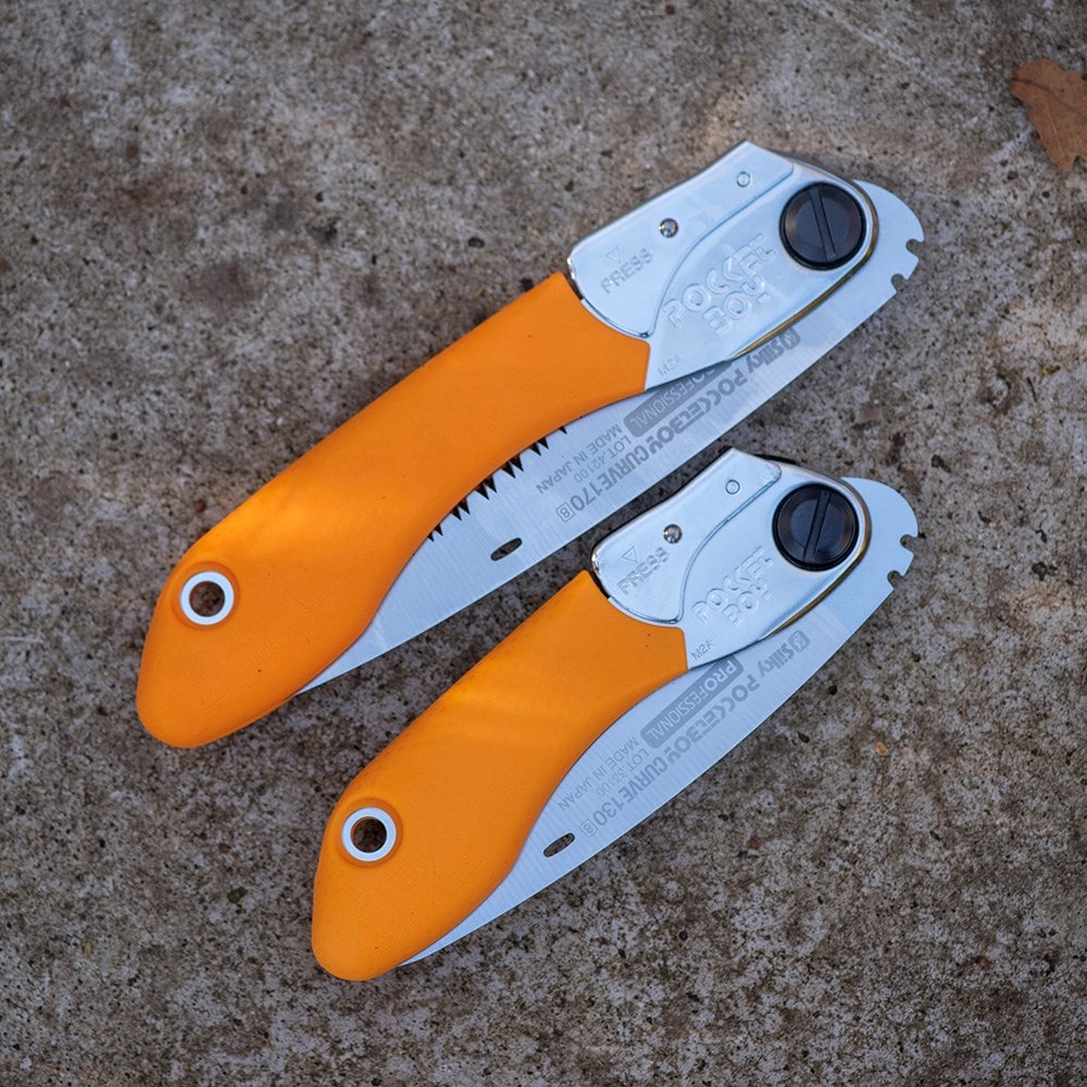 Silky curved folding saw Pocketboy - 2 sizes