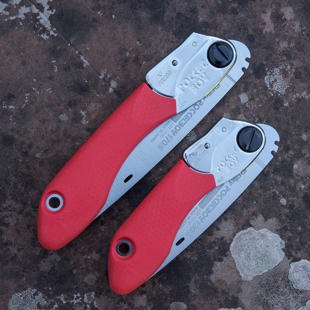 Silky large tooth folding saw Pocketboy - 2 sizes