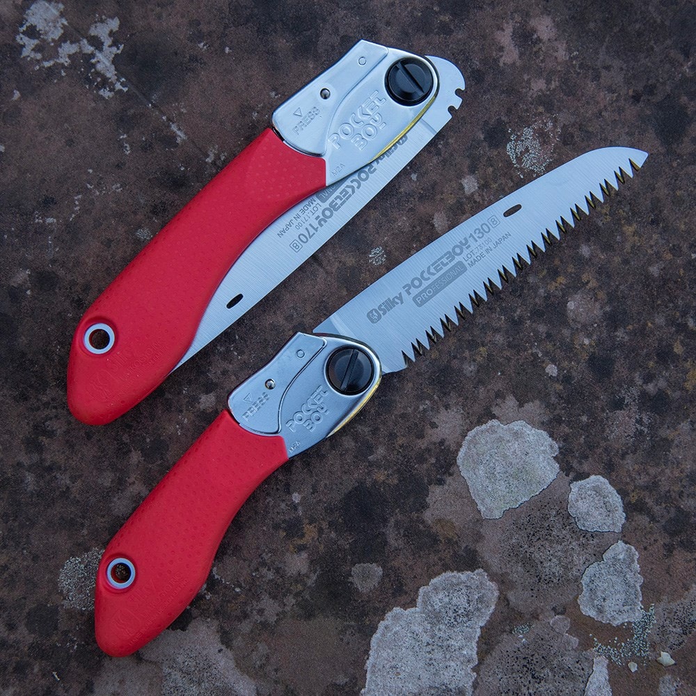 Silky large tooth folding saw Pocketboy - 2 sizes