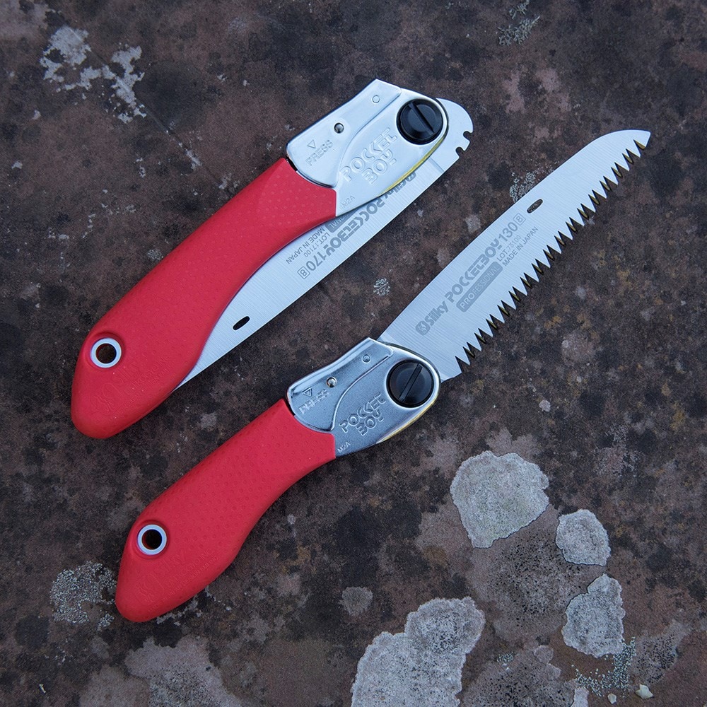 Silky large tooth folding saw Pocketboy - 2 sizes