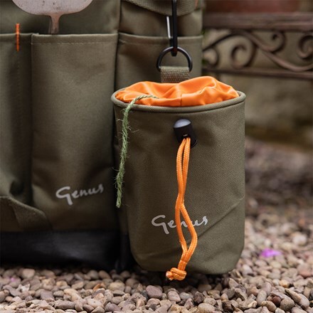 Genus twine pouch - olive green