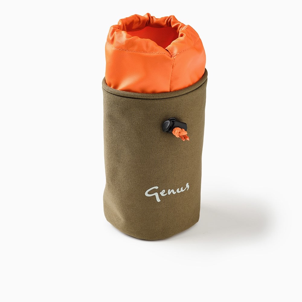 Genus twine pouch - olive green