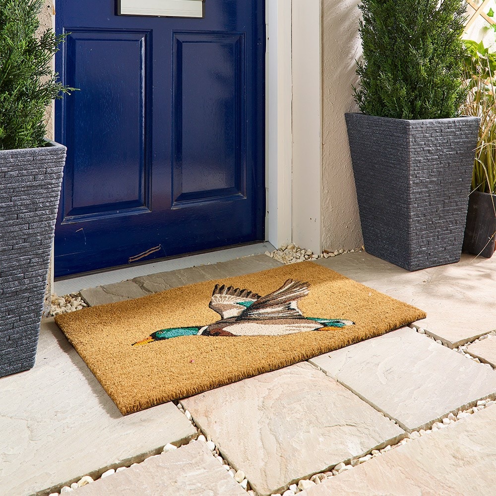 Flying duck coir doormat