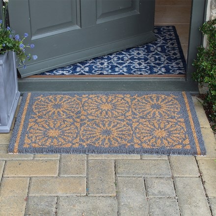 RHS blooms coir doormat