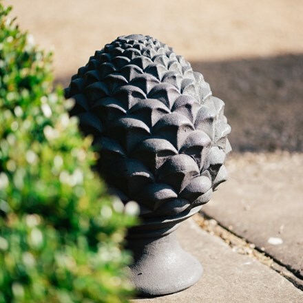 Pinecone ornament - weathered bronze