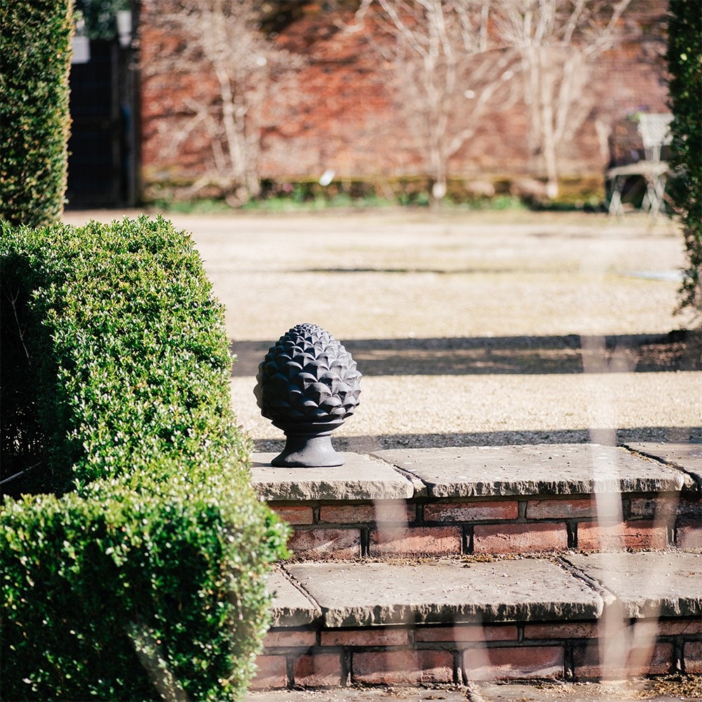 Pinecone ornament - weathered bronze 