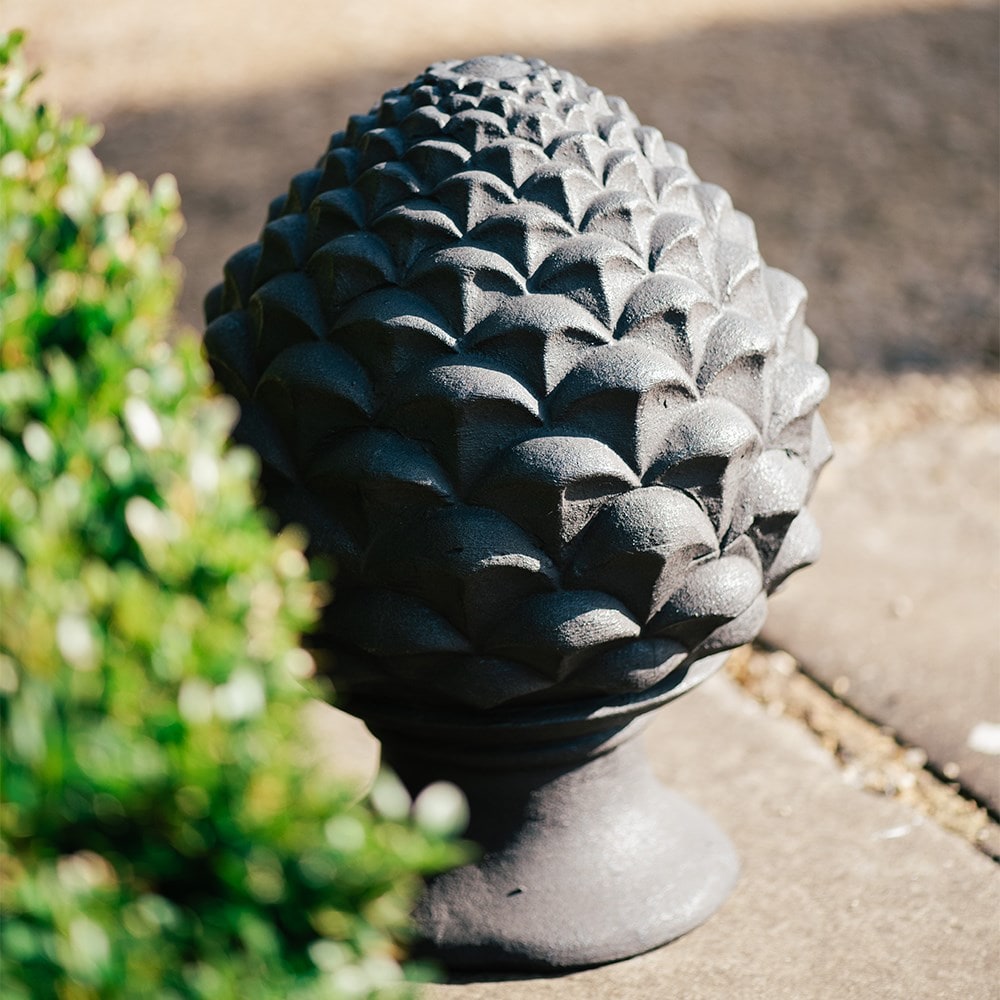 Pinecone ornament - weathered bronze 