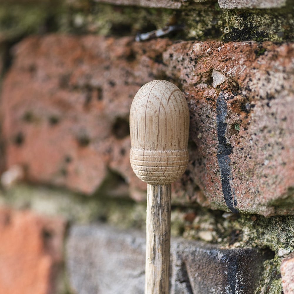 Oak acorn cane toppers - pack of 5