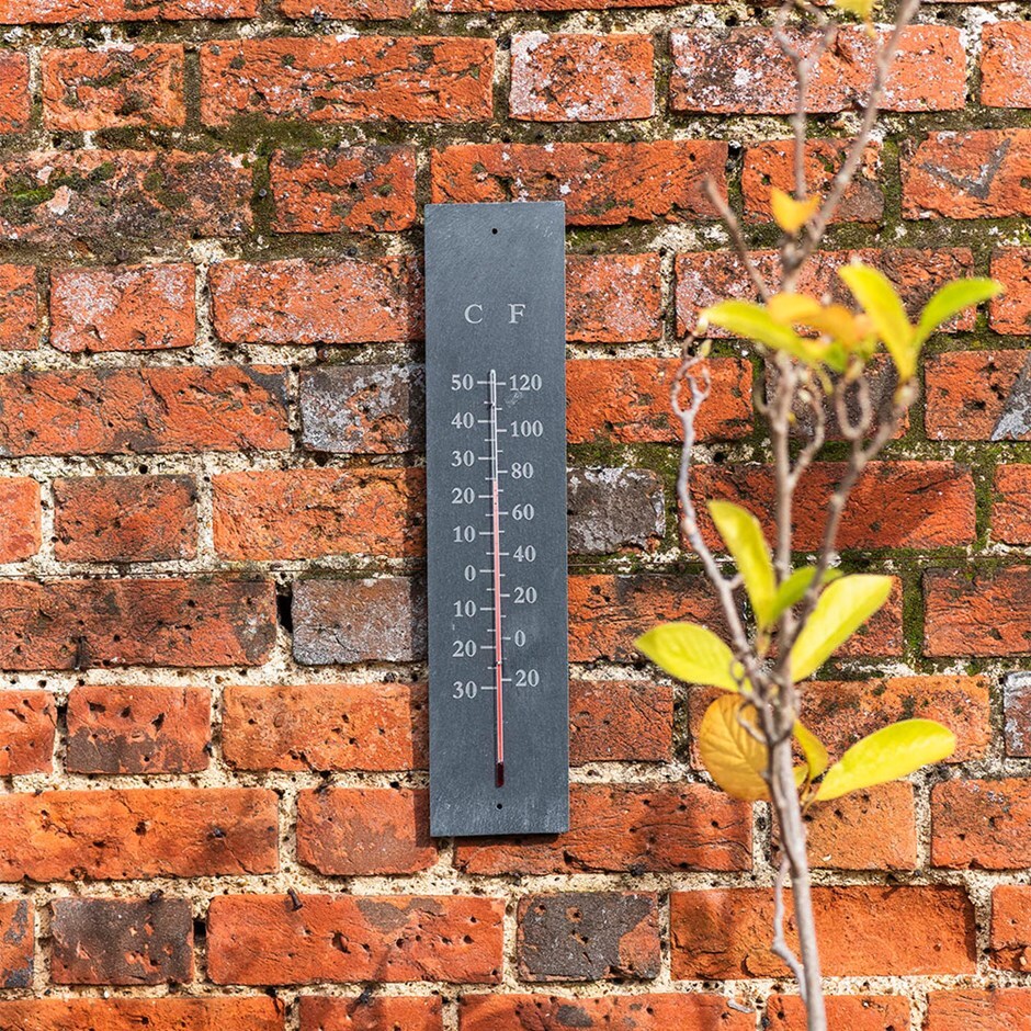 Slate thermometer