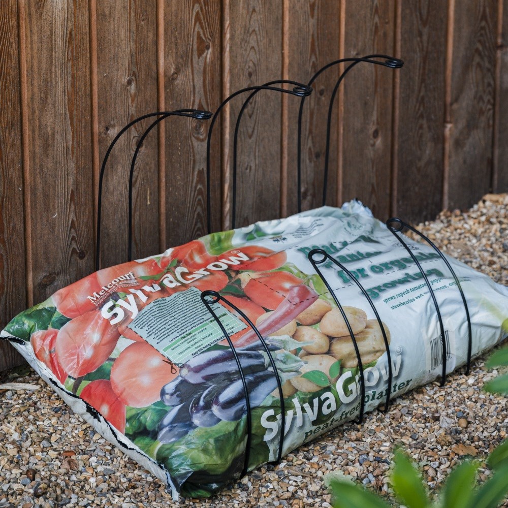 Growbag cane supports - triple pack