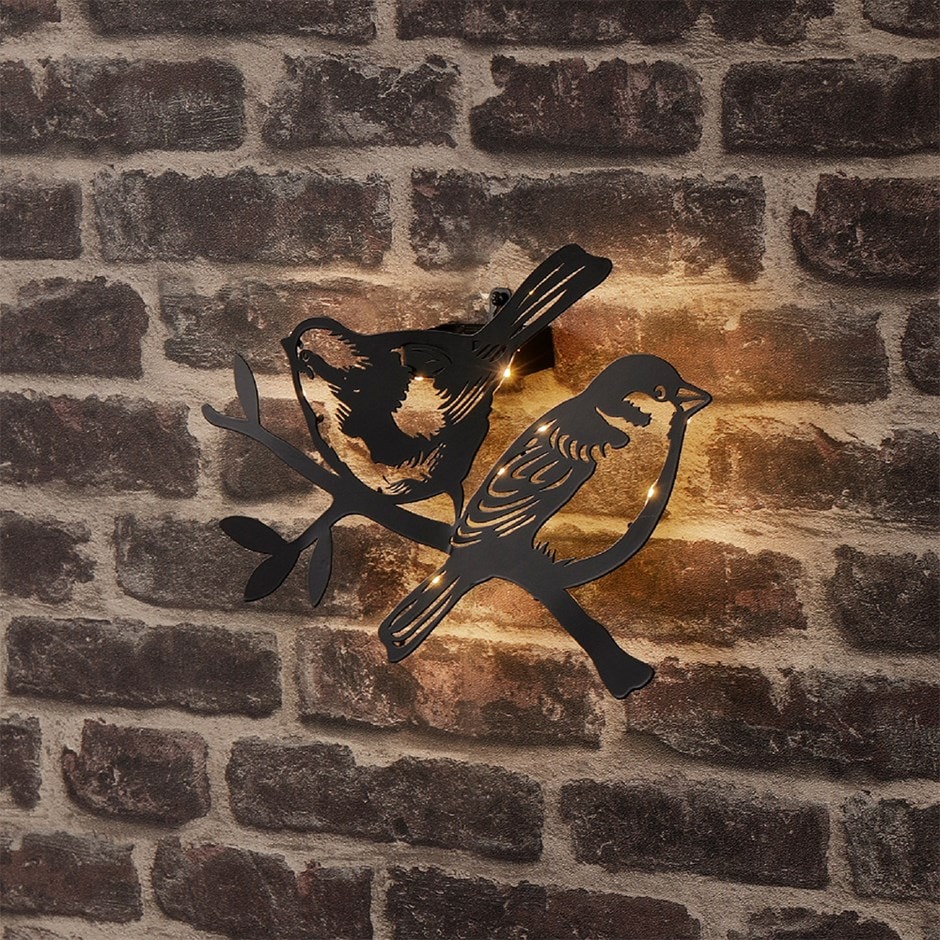 Decorative ball wall light