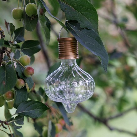 Solar onion bulb light