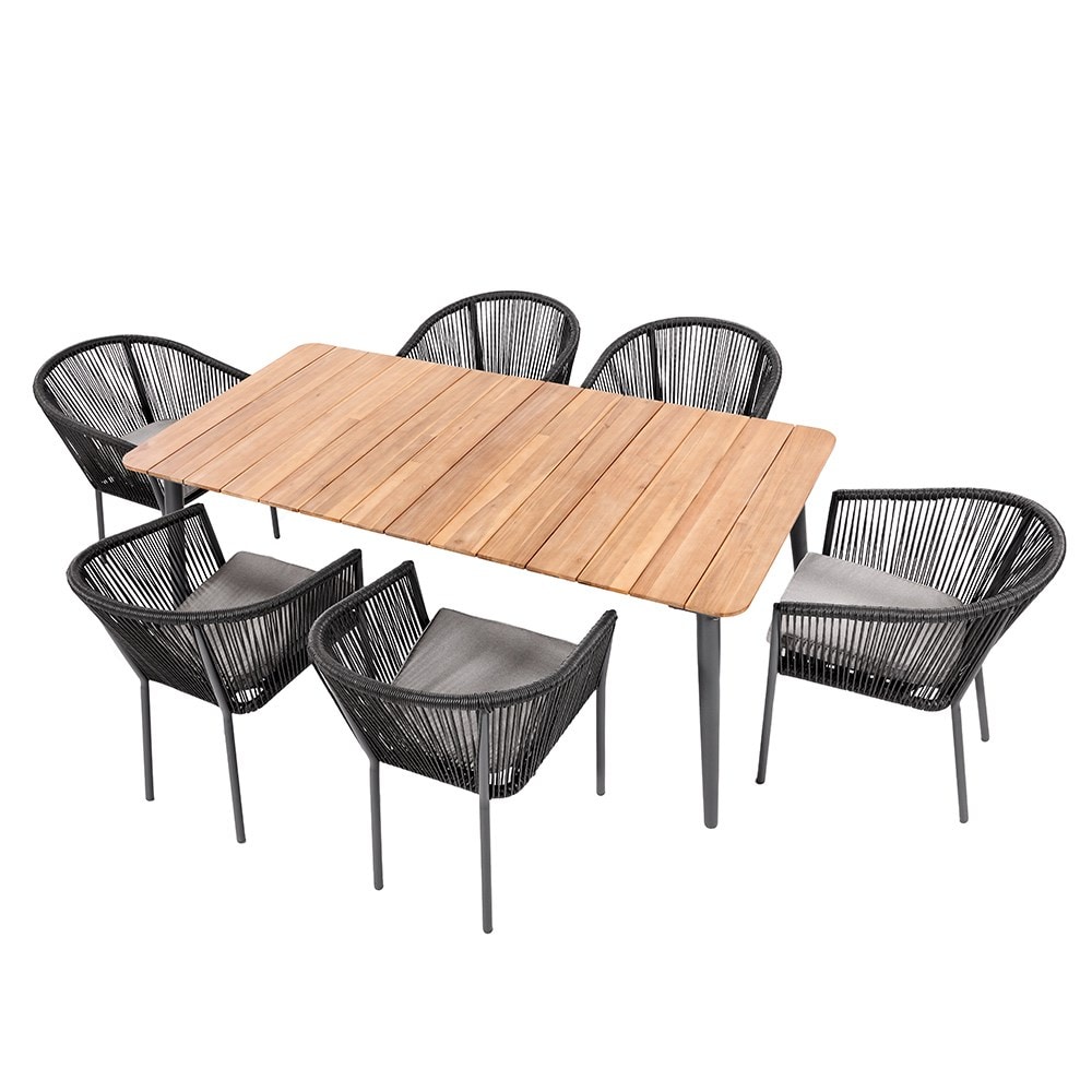 Girona six seat dining set