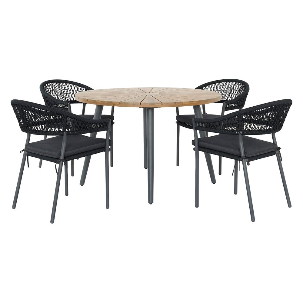 Palma four seat dining set