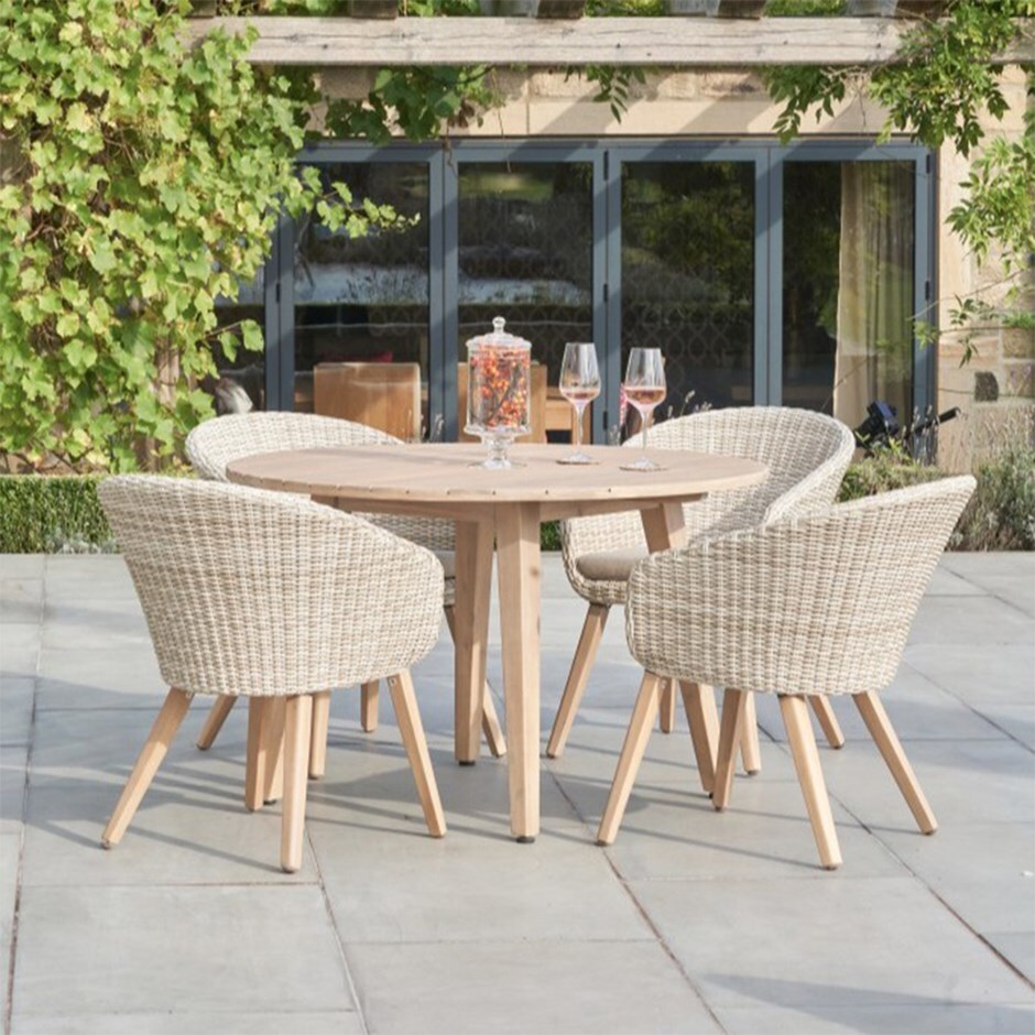 Tripoli four seat dining set