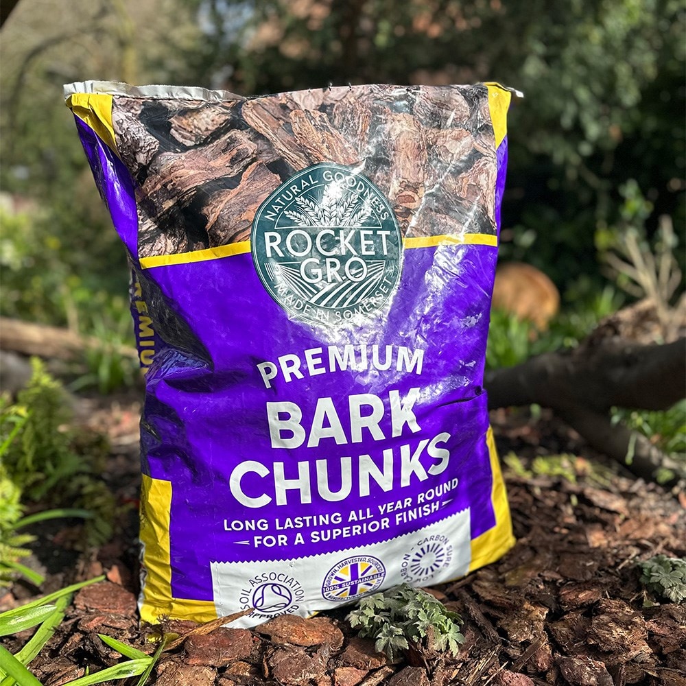 RocketGro premium bark chunks