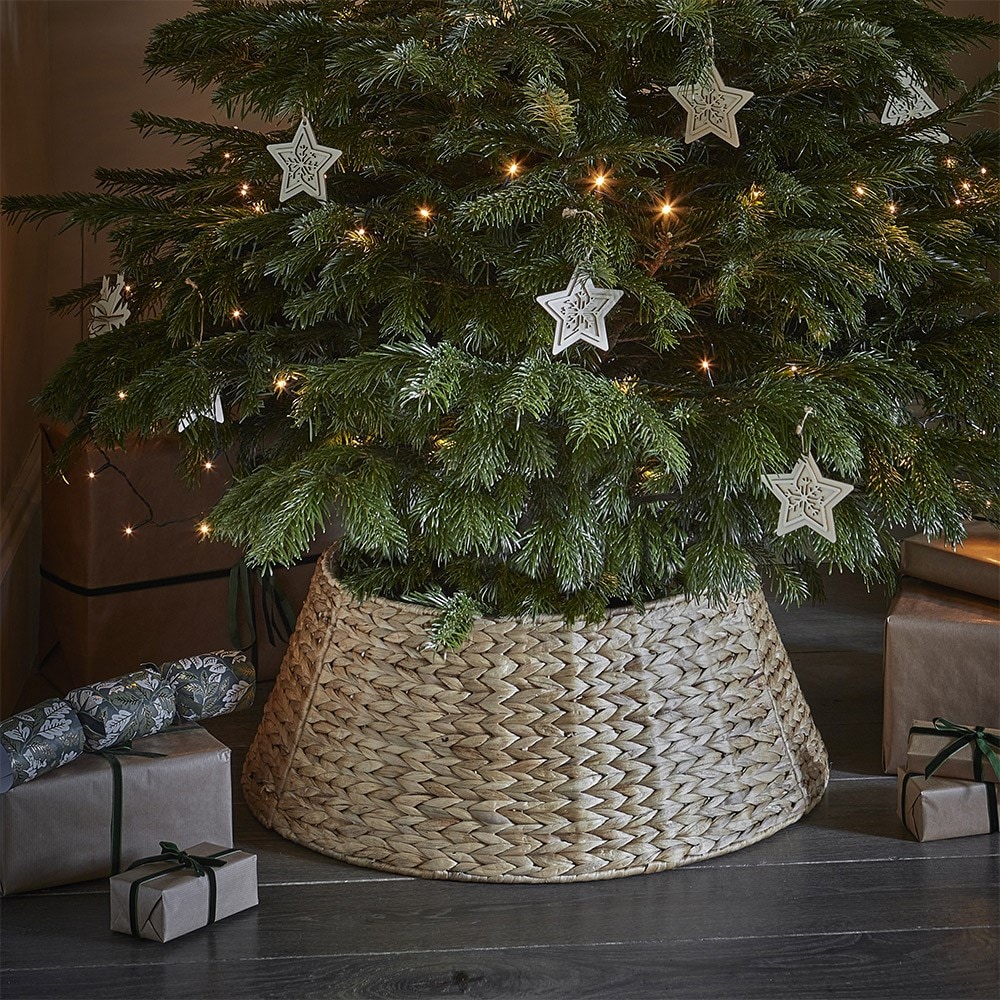 Water hyacinth foldable tree ring