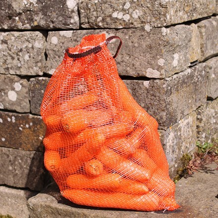 Vegetable netting sacks - pack of 3