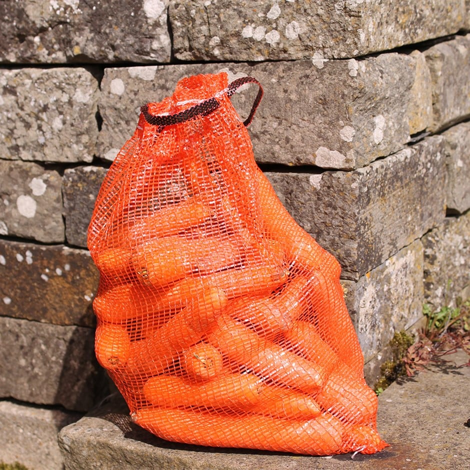 Vegetable netting sacks - pack of 3