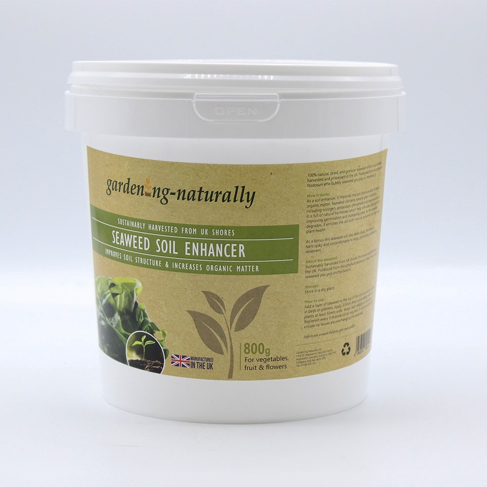 Seaweed soil enhancer