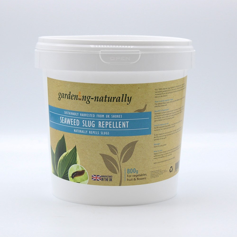 Seaweed slug repellent