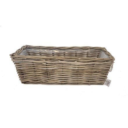 Classic rattan window box