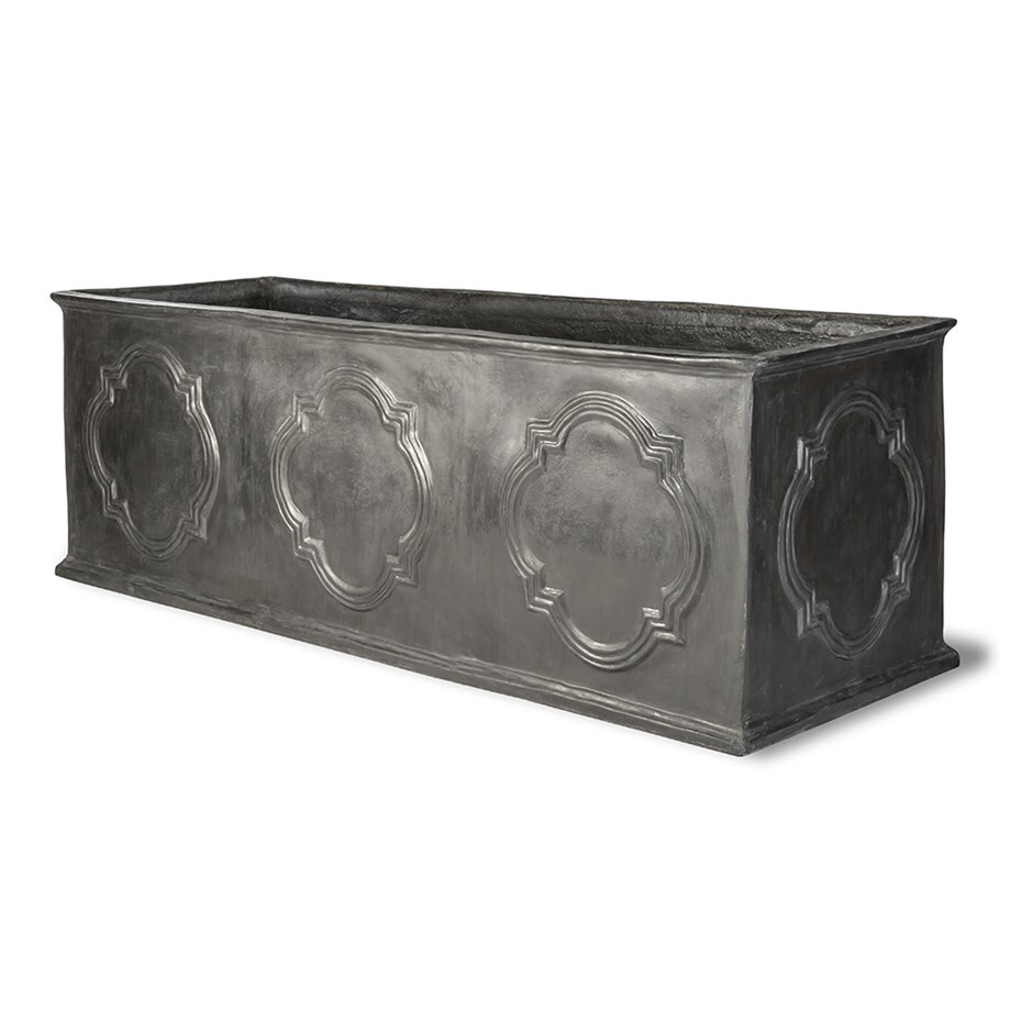 Lightweight ornate lead effect trough dip tank