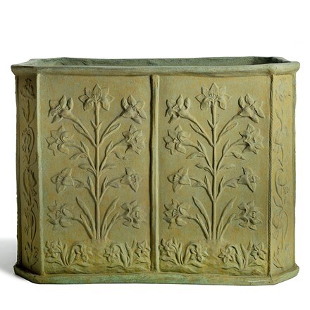 Lightweight decorative verdigris dip tank
