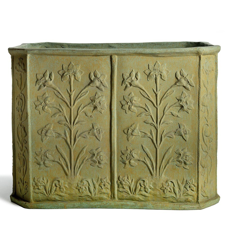 Lightweight decorative verdigris dip tank