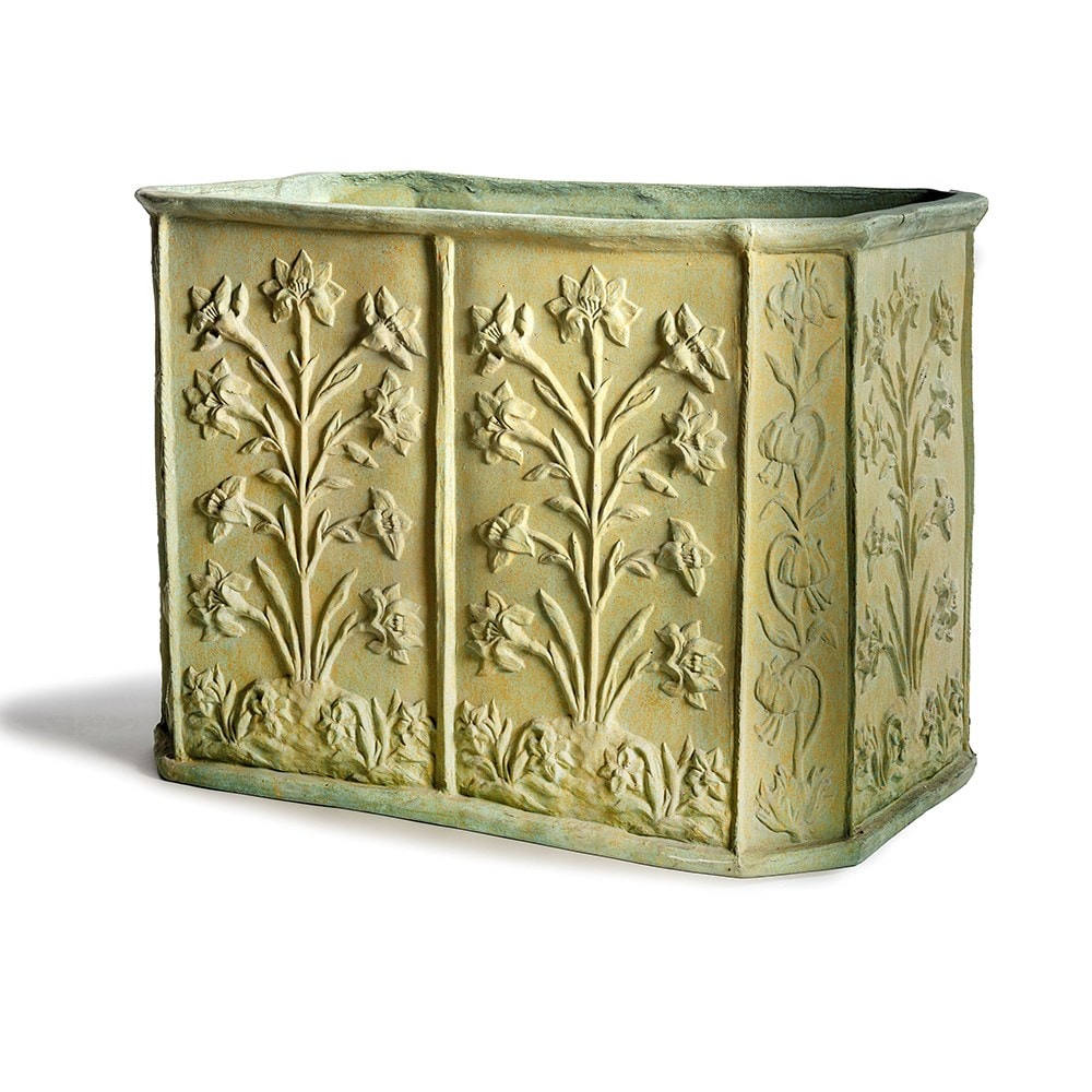Lightweight decorative verdigris dip tank