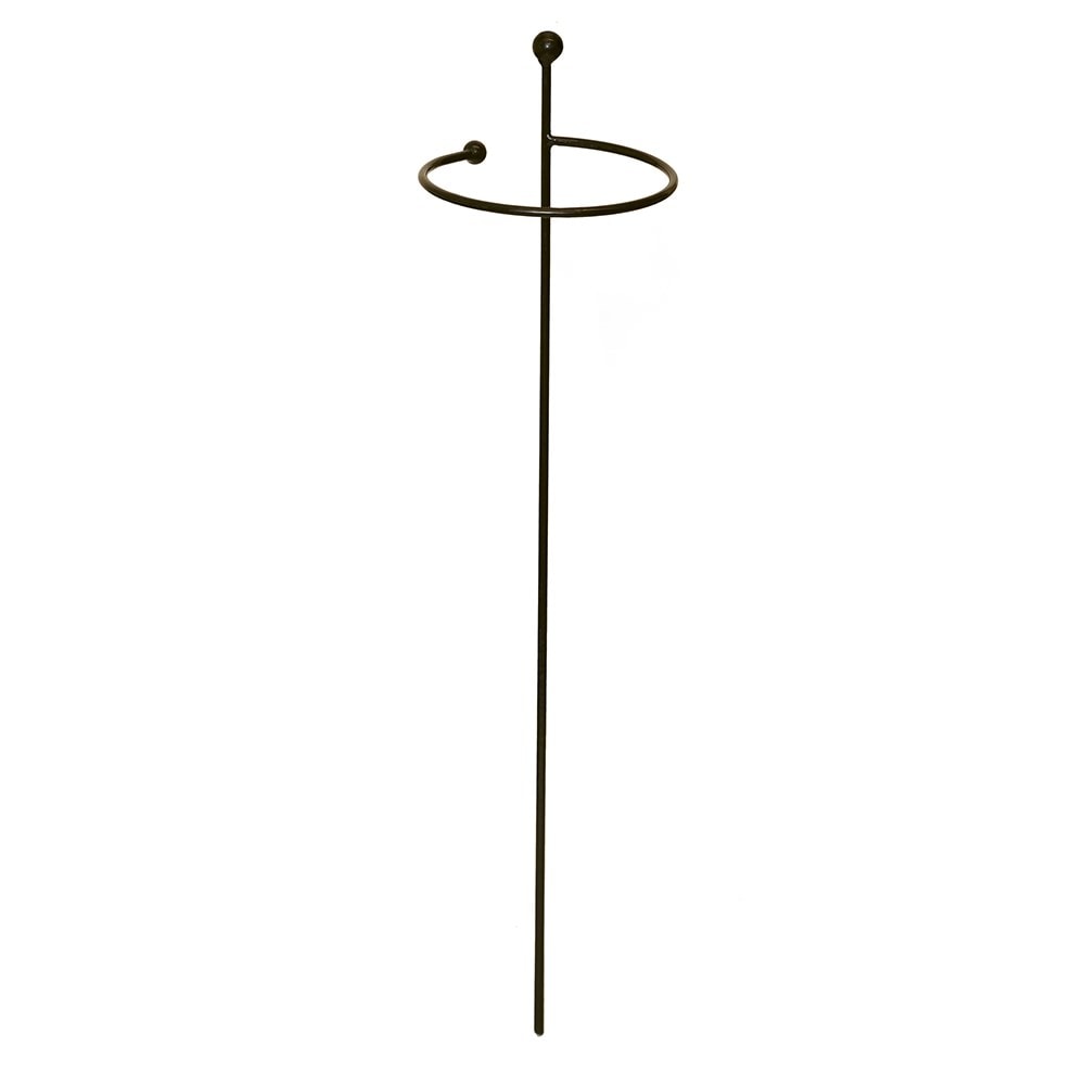 Single stem plant support - black