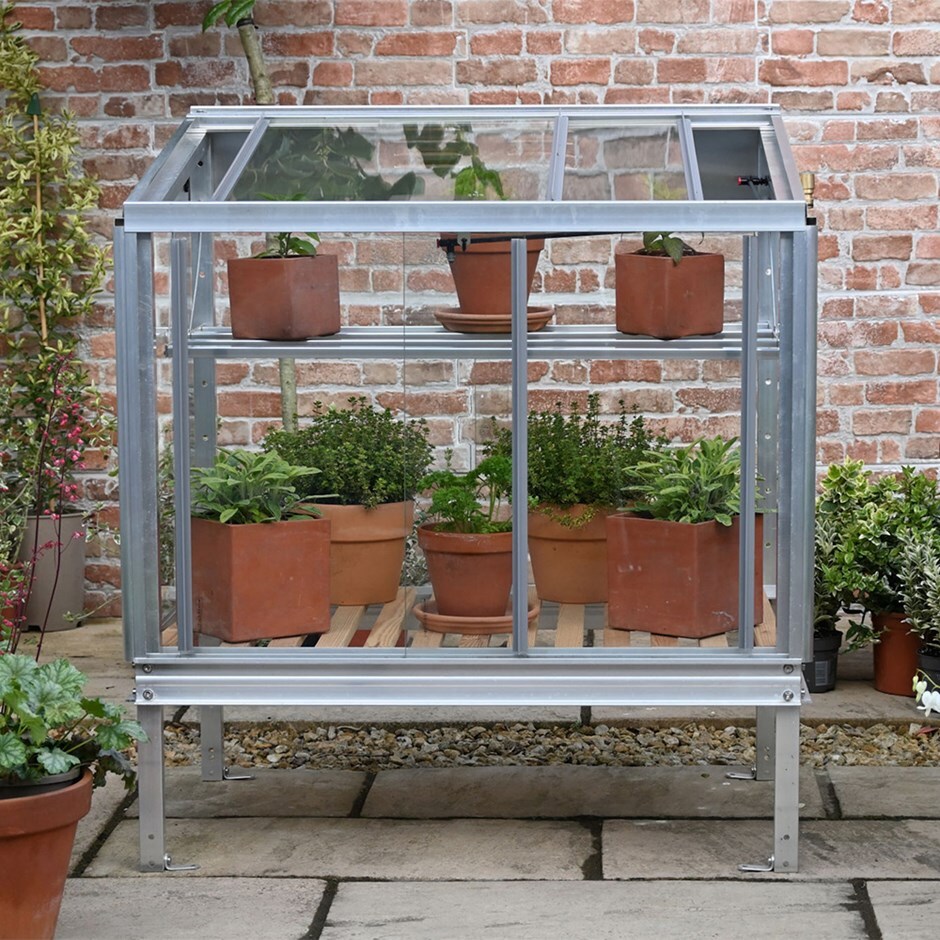 Compact growhouse - aluminium 