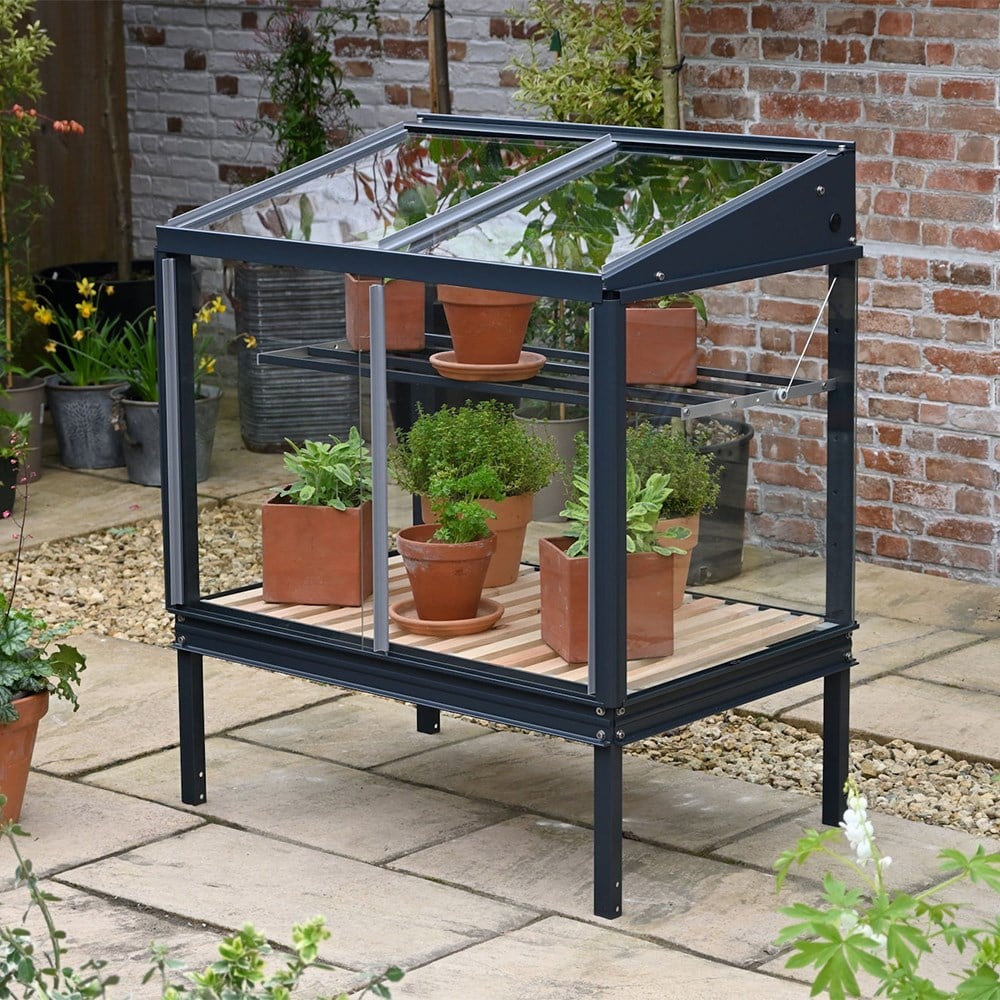 Compact growhouse - anthracite