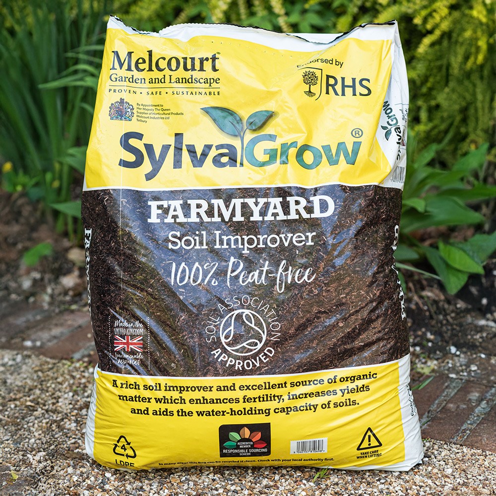Melcourt RHS Sylvagrow farmyard soil improver