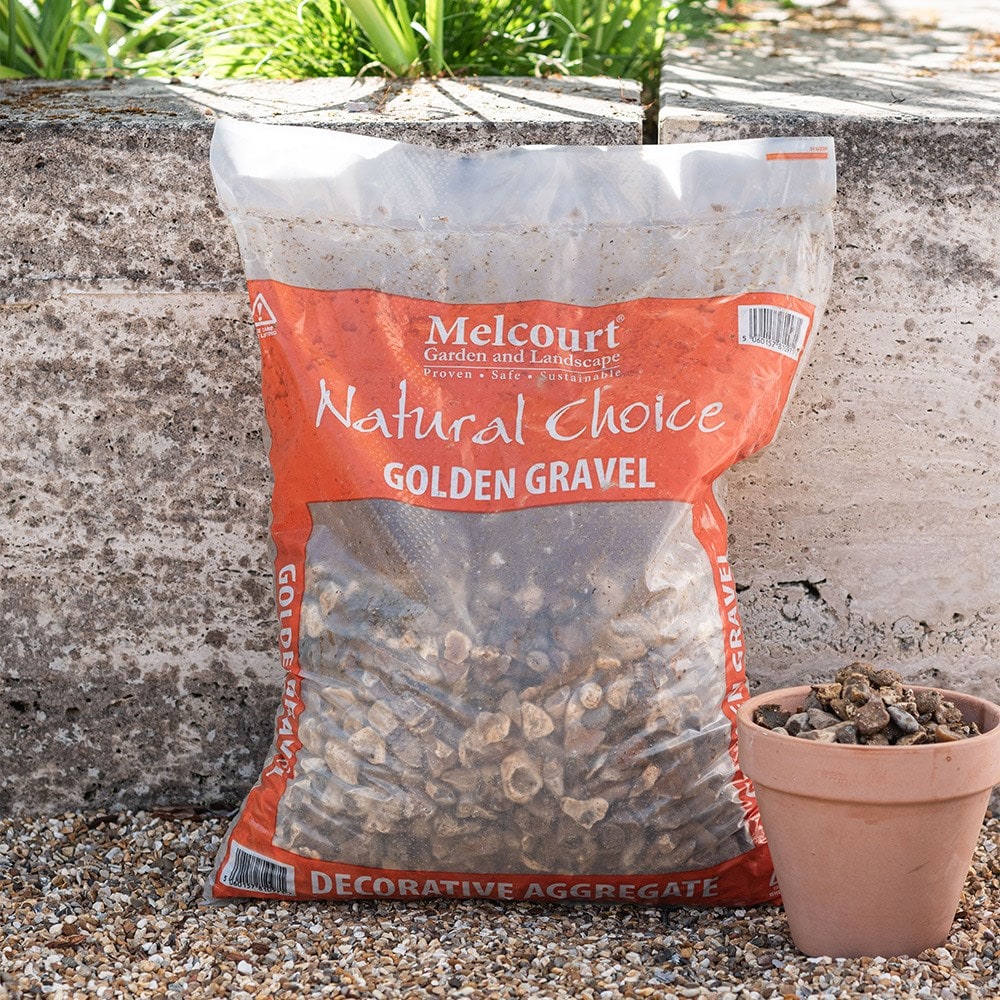 Golden gravel