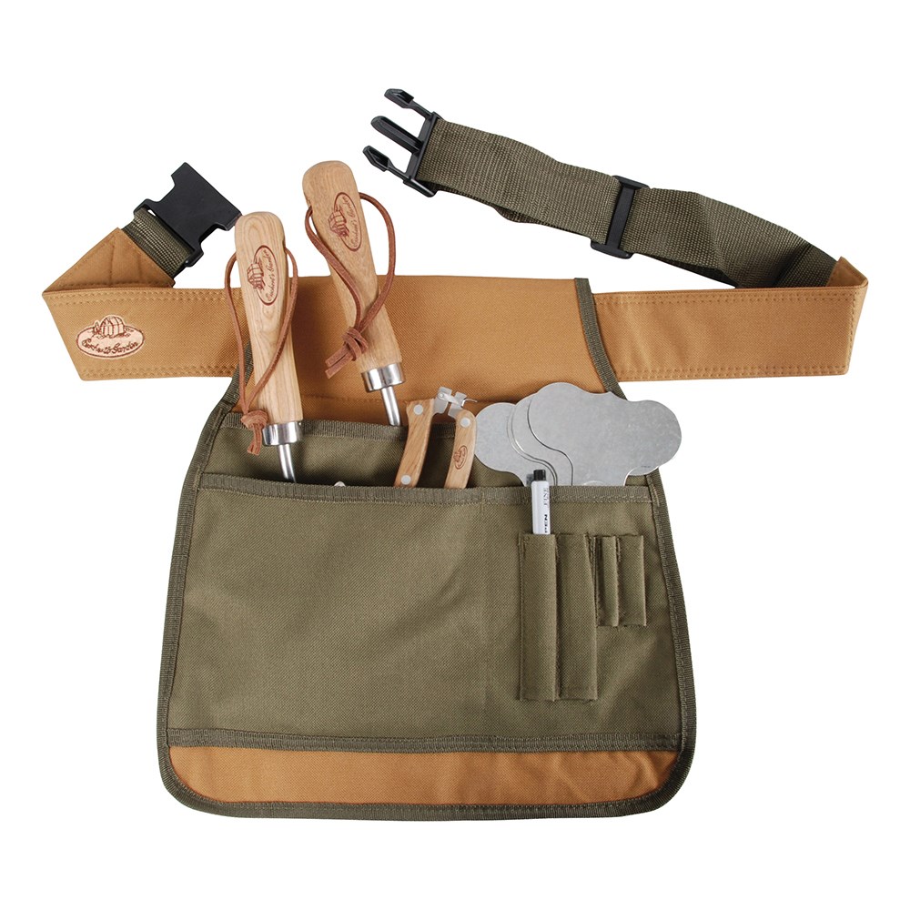 Garden tool belt - khaki