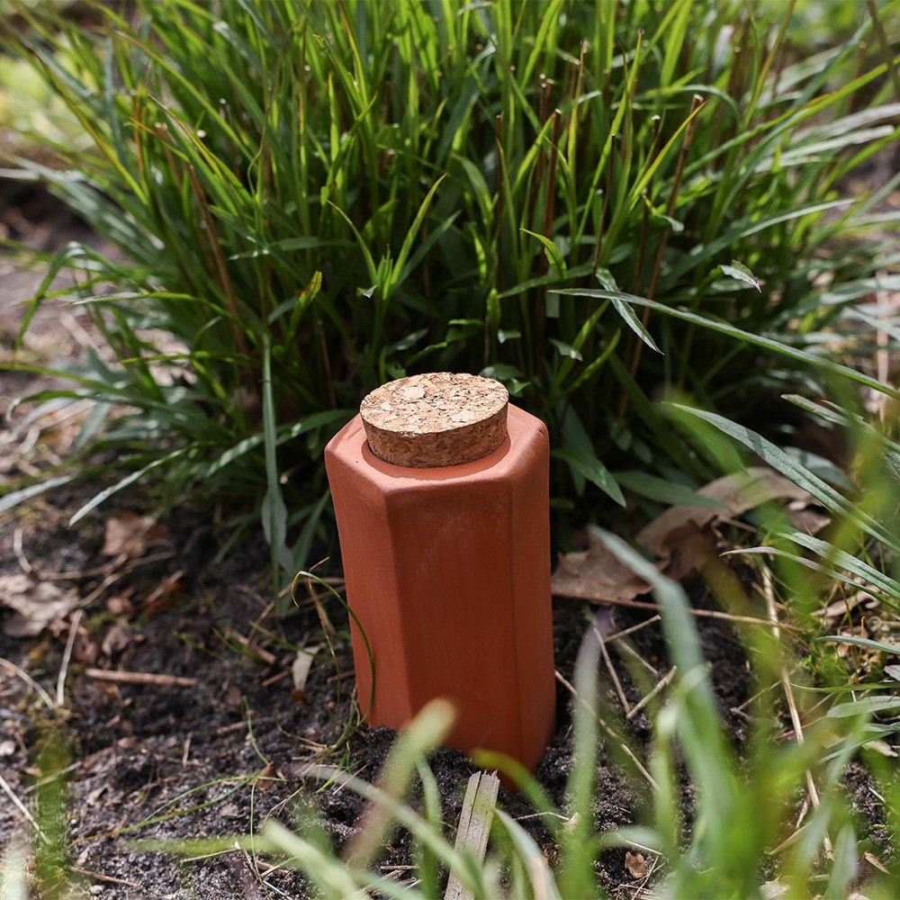 Terracotta water irrigation spike - large
