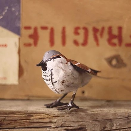 Sparrow ornament