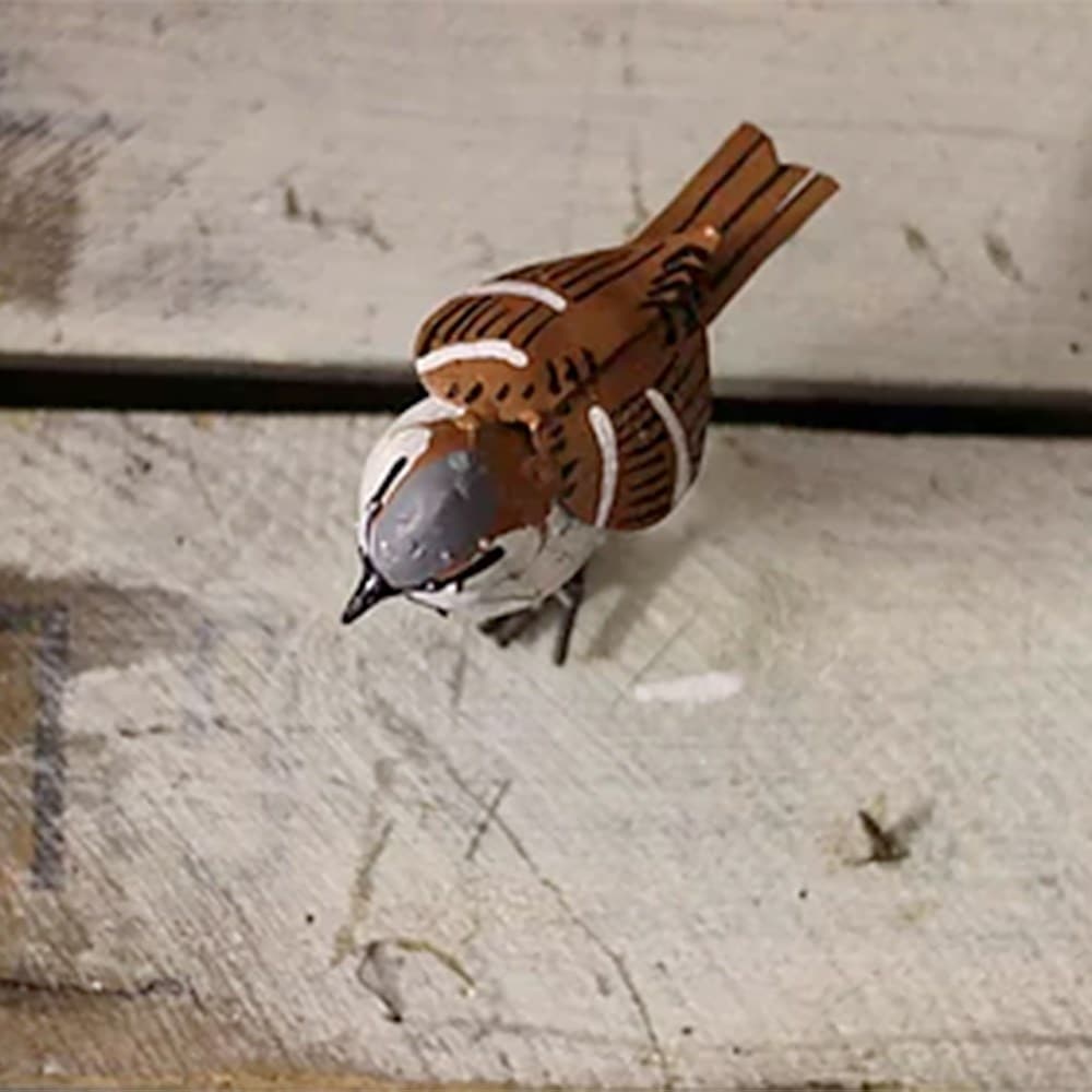 Sparrow ornament