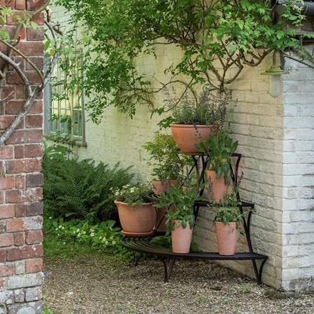 Terrace etagere - three tier