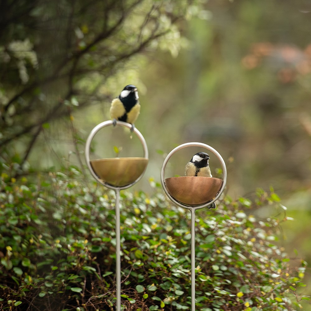 Ring bowl stake - brushed brass