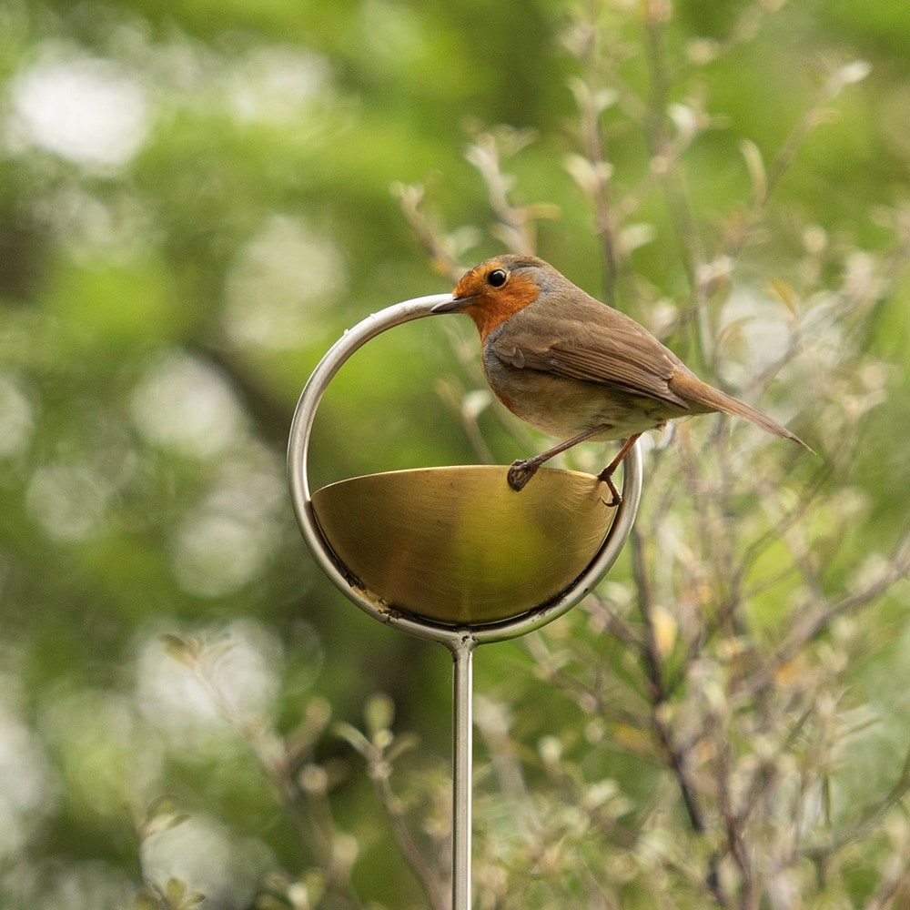 Ring bowl stake - brushed copper