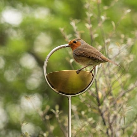 Ring bowl stake - brushed copper