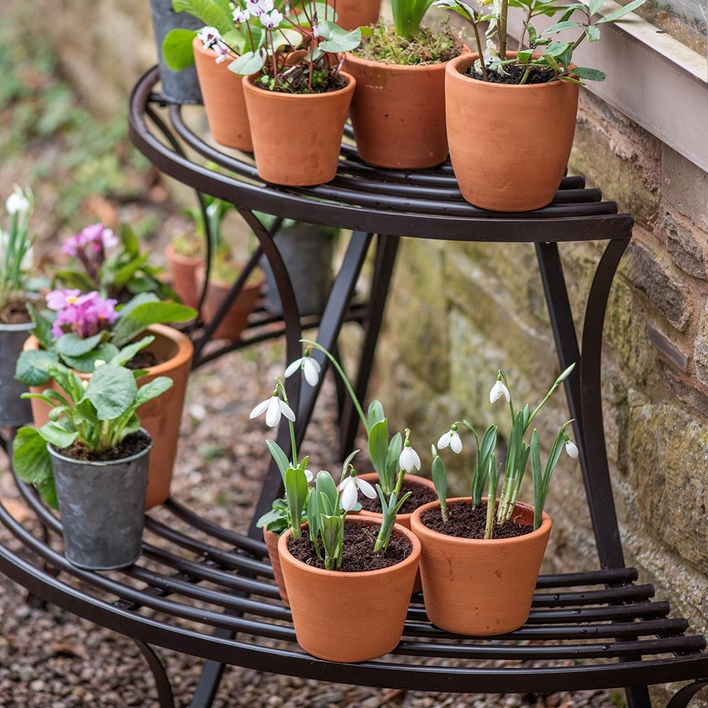 Terrace etagere - two tier